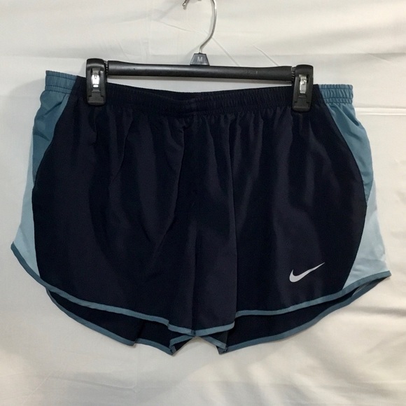 Nike Pants - Nike Dri-Fit Black & Blue Running Shorts
